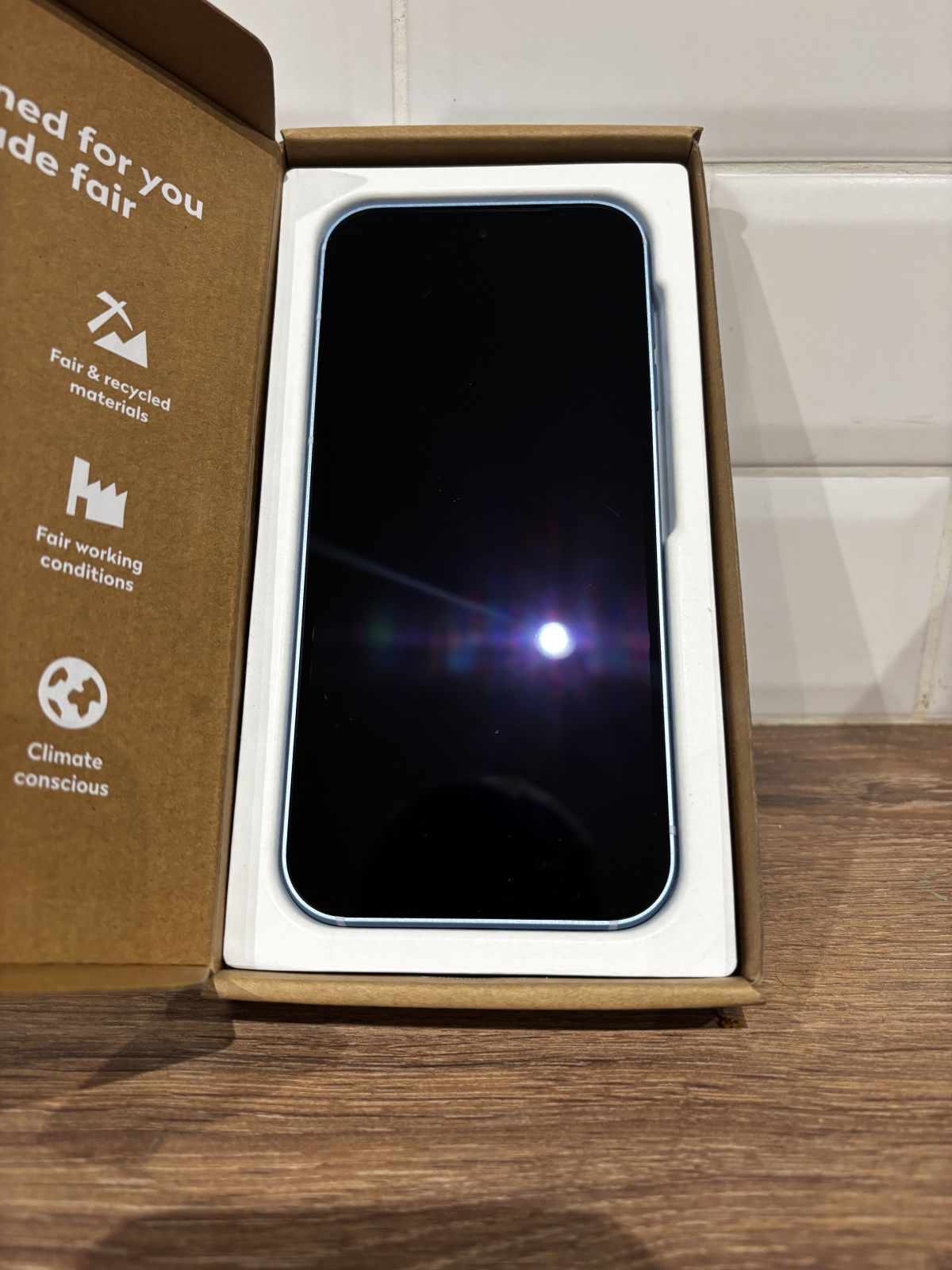 Smartphone Fairphone 5 5G – Sky Blue – 256 Go / 8 Go RAM