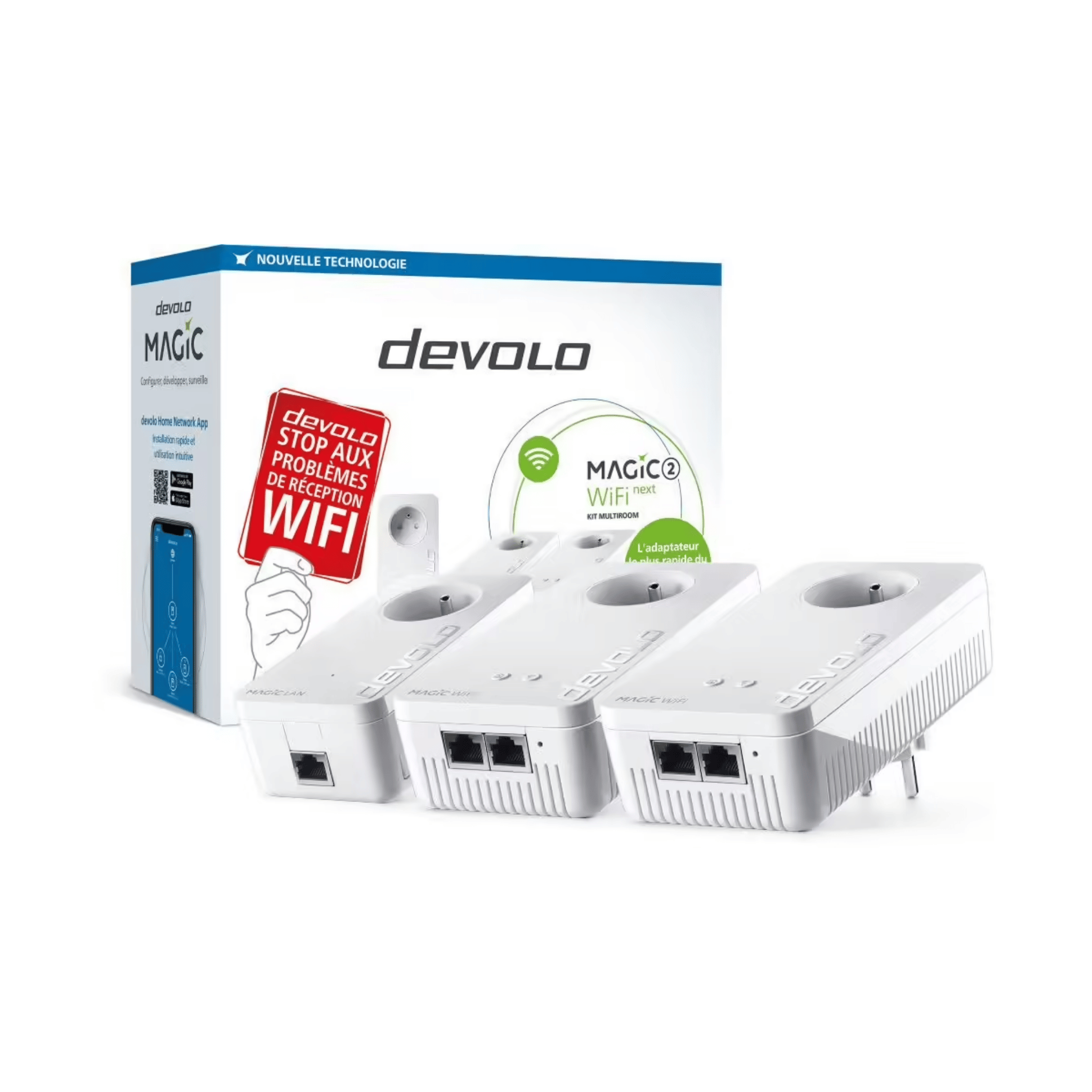Équipement réseau - Devolo Magic 2 wifi 6 next kit 3