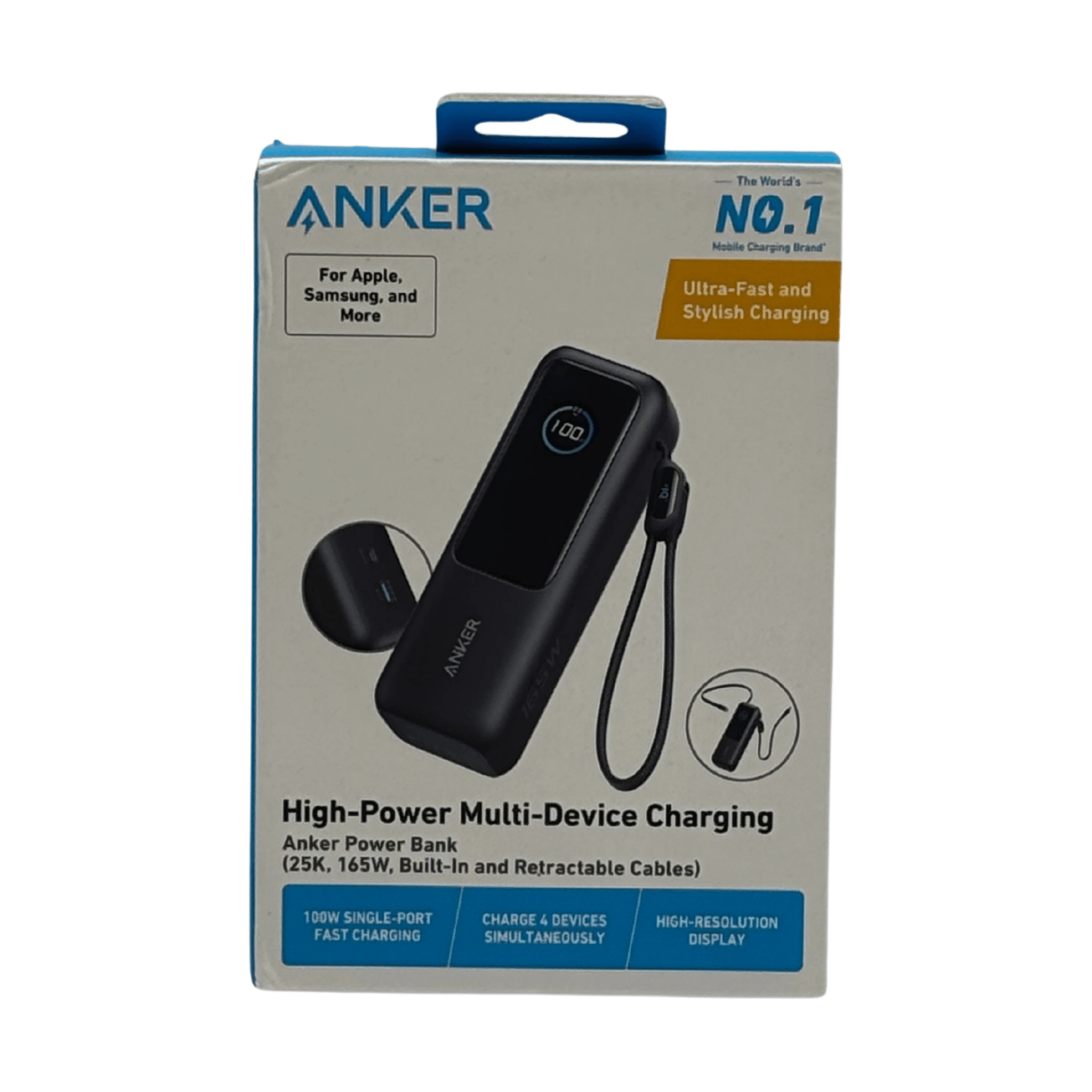 Batterie externe – Anker A1695 25 000 mAh / 165 W