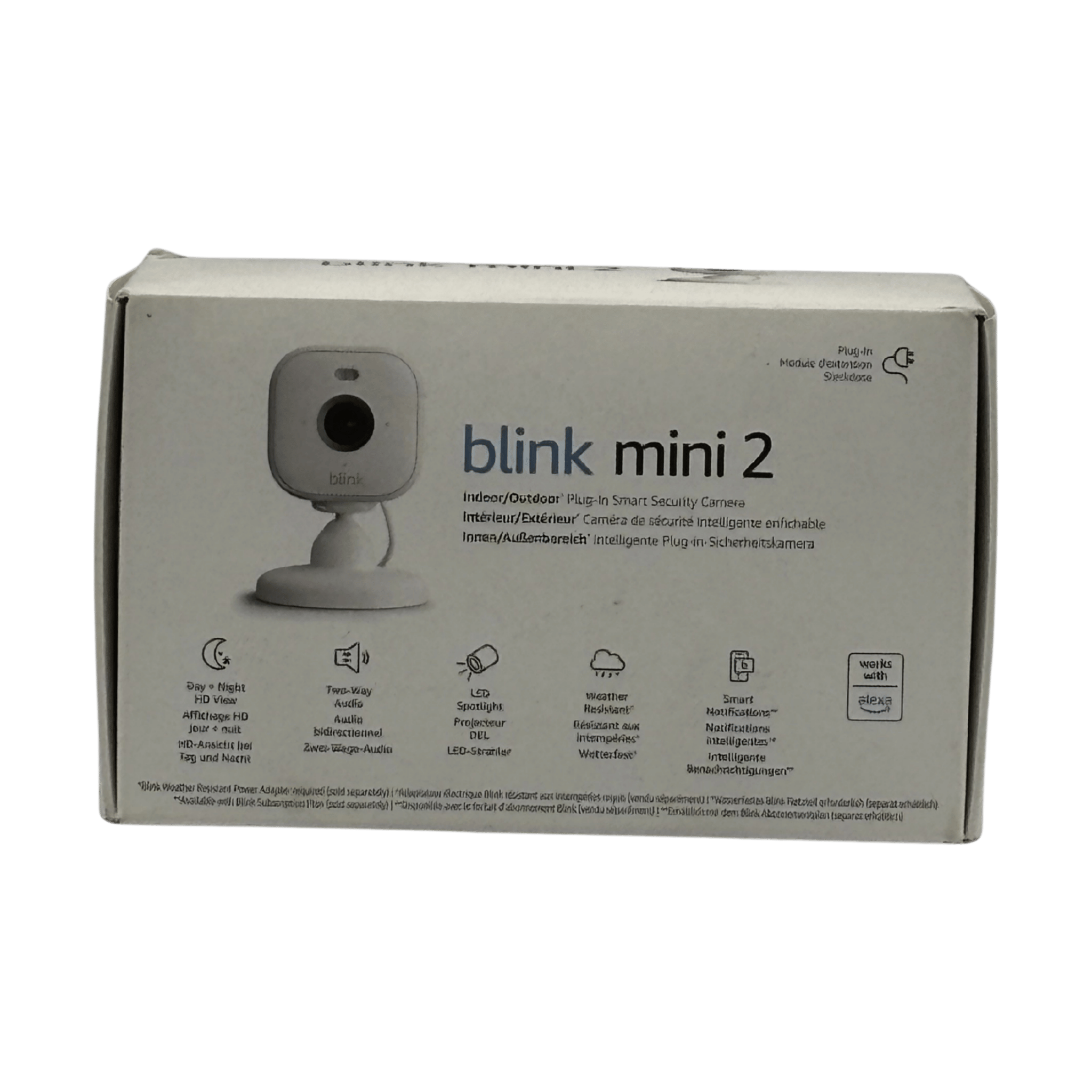 Caméra de surveillance – Blink Mini 2 Smart Plug-In HD