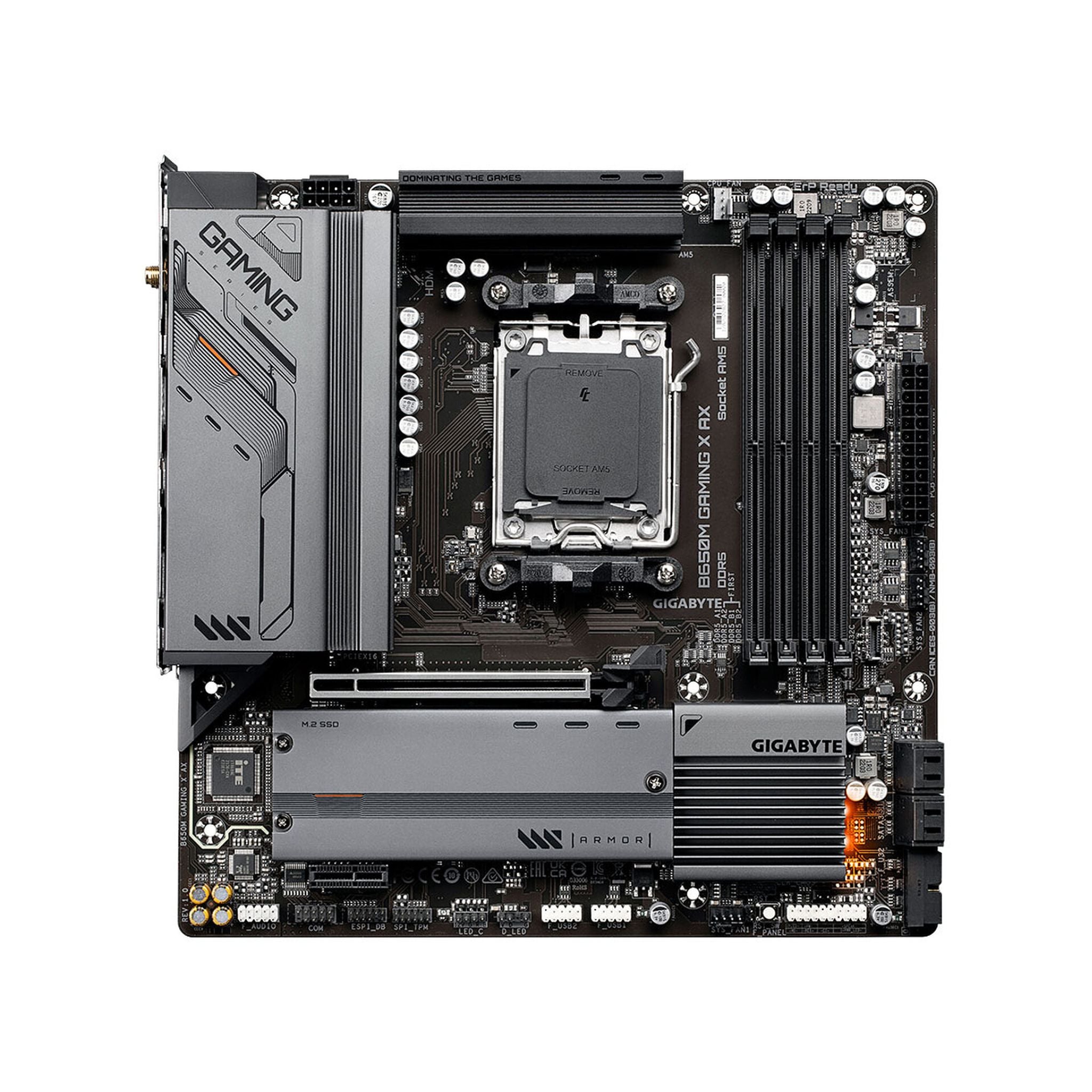 Carte mère – Gigabyte B650M Gaming X AX – AM5 – DDR5 – Micro-ATX