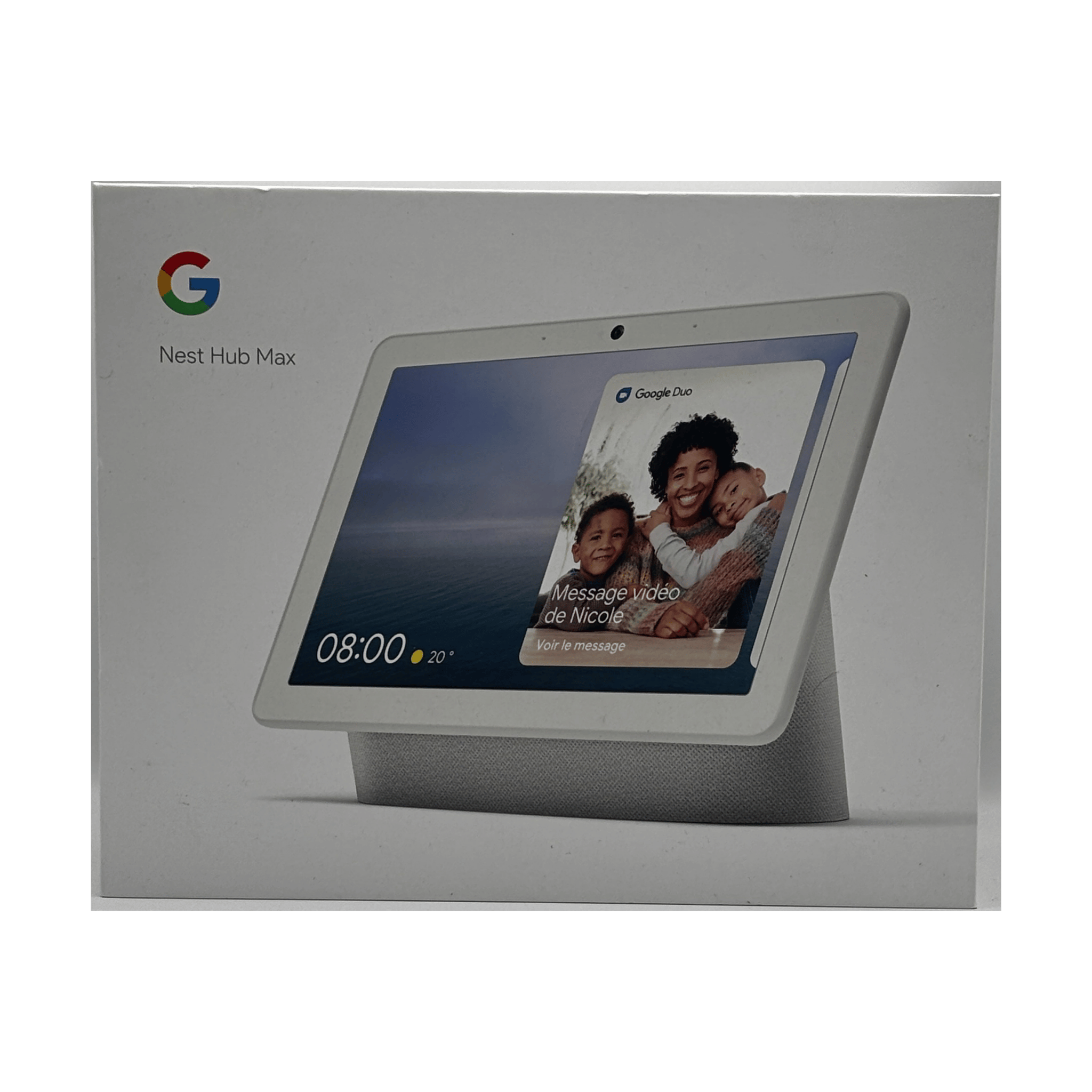 Assistant connecté – Google Nest Hub Max 10″ – Écran intelligent avec caméra