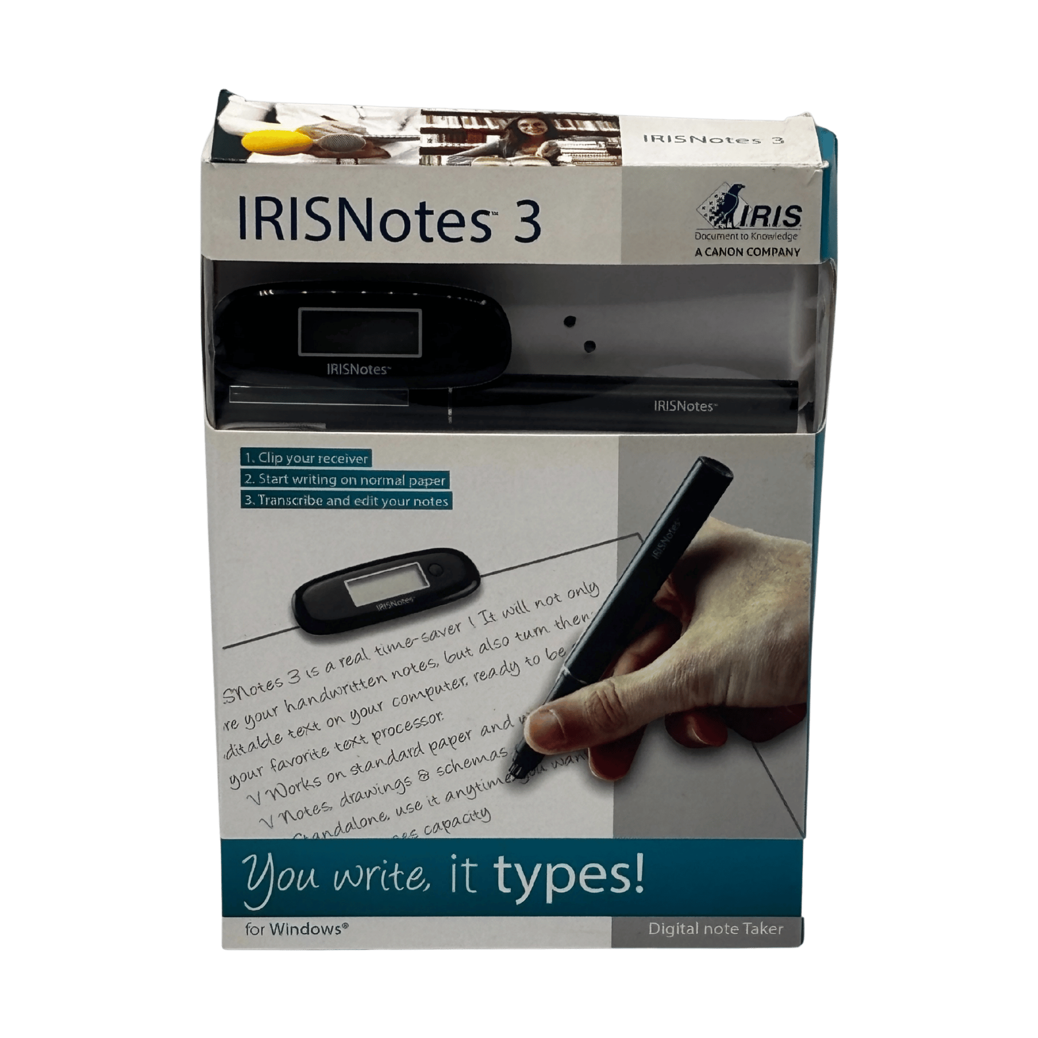 Stylo connecté – IRISNotes 3 – Numérisation instantanée de l’écriture manuscrite