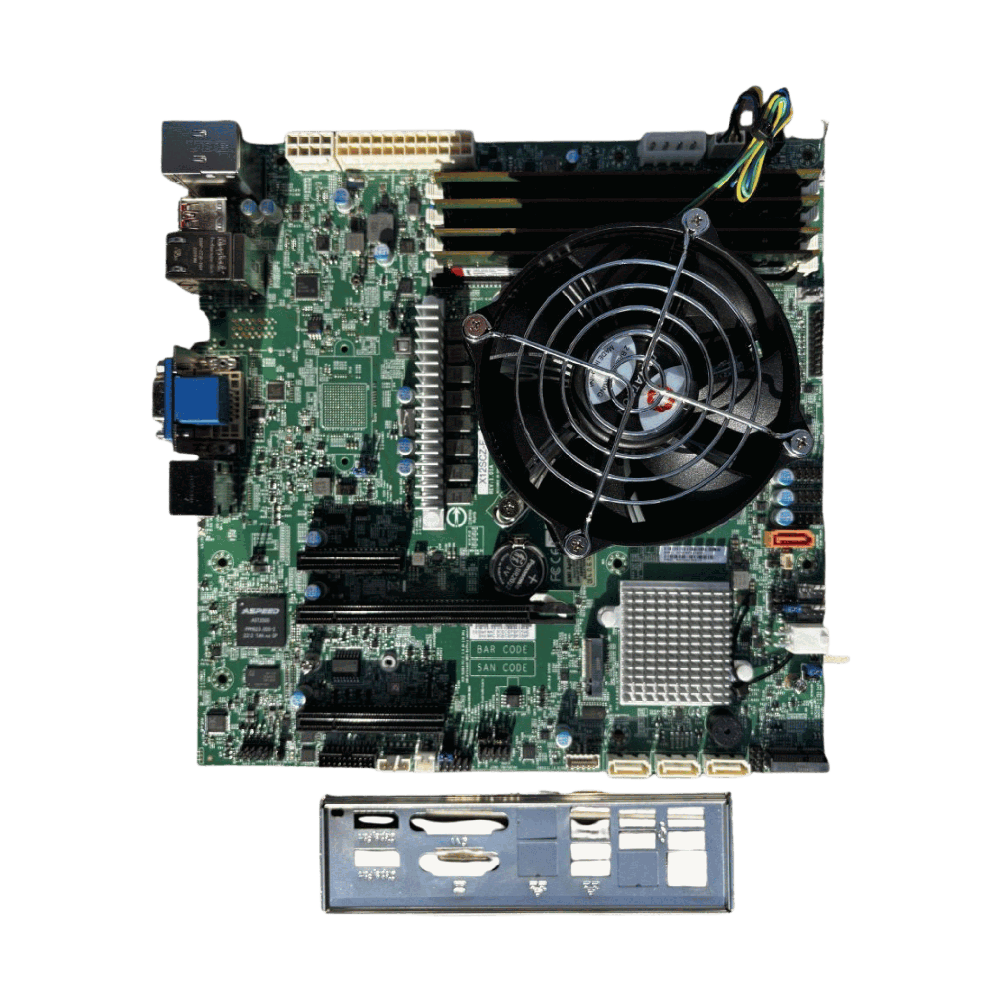 Kit Pro – Intel Xeon W-1270 + Carte Mère Supermicro X12SCZ-F – LGA1200 – Serveur / Workstation