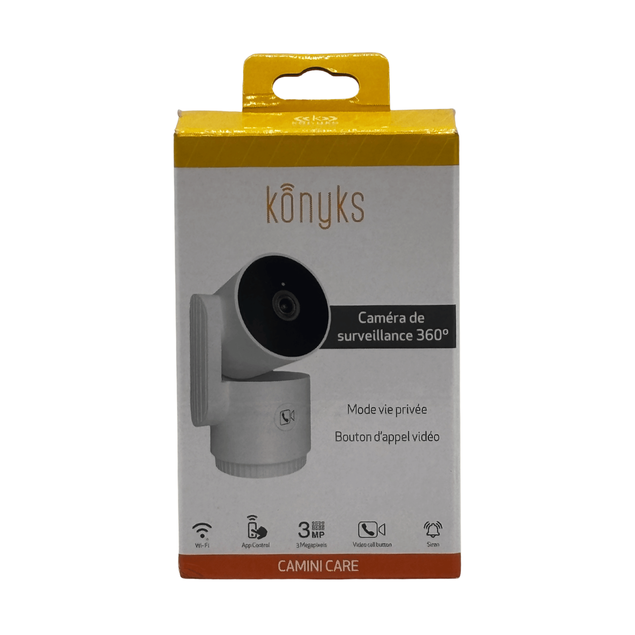 Caméra connectée intérieure – Konyks Camini Care