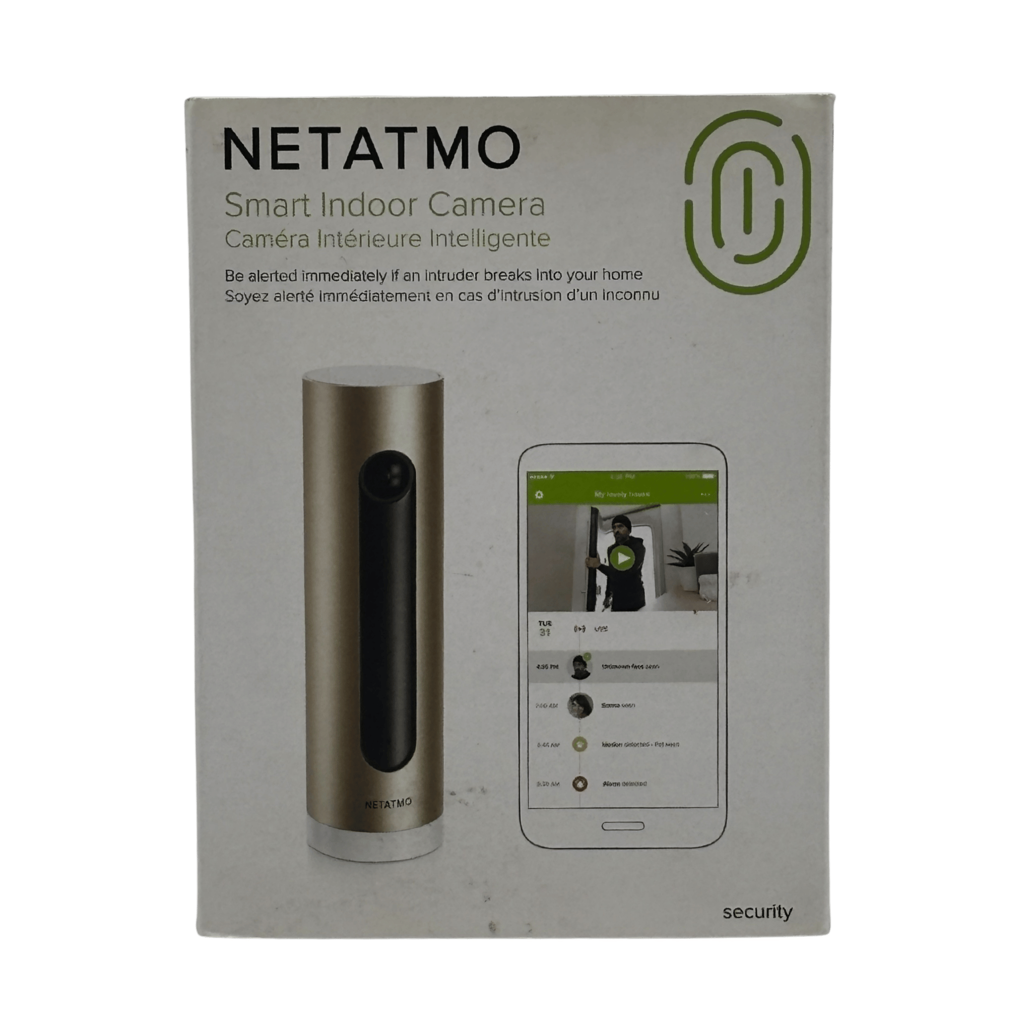 Caméra – Netatmo Welcome NSC01 – Caméra à reconnaissance faciale