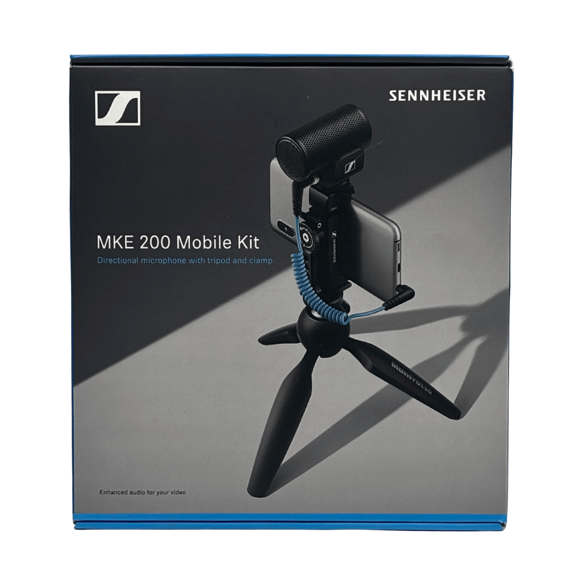 Microphone – Sennheiser MKE 200 + Kit Mobile (Micro directionnel pour caméra et smartphone)