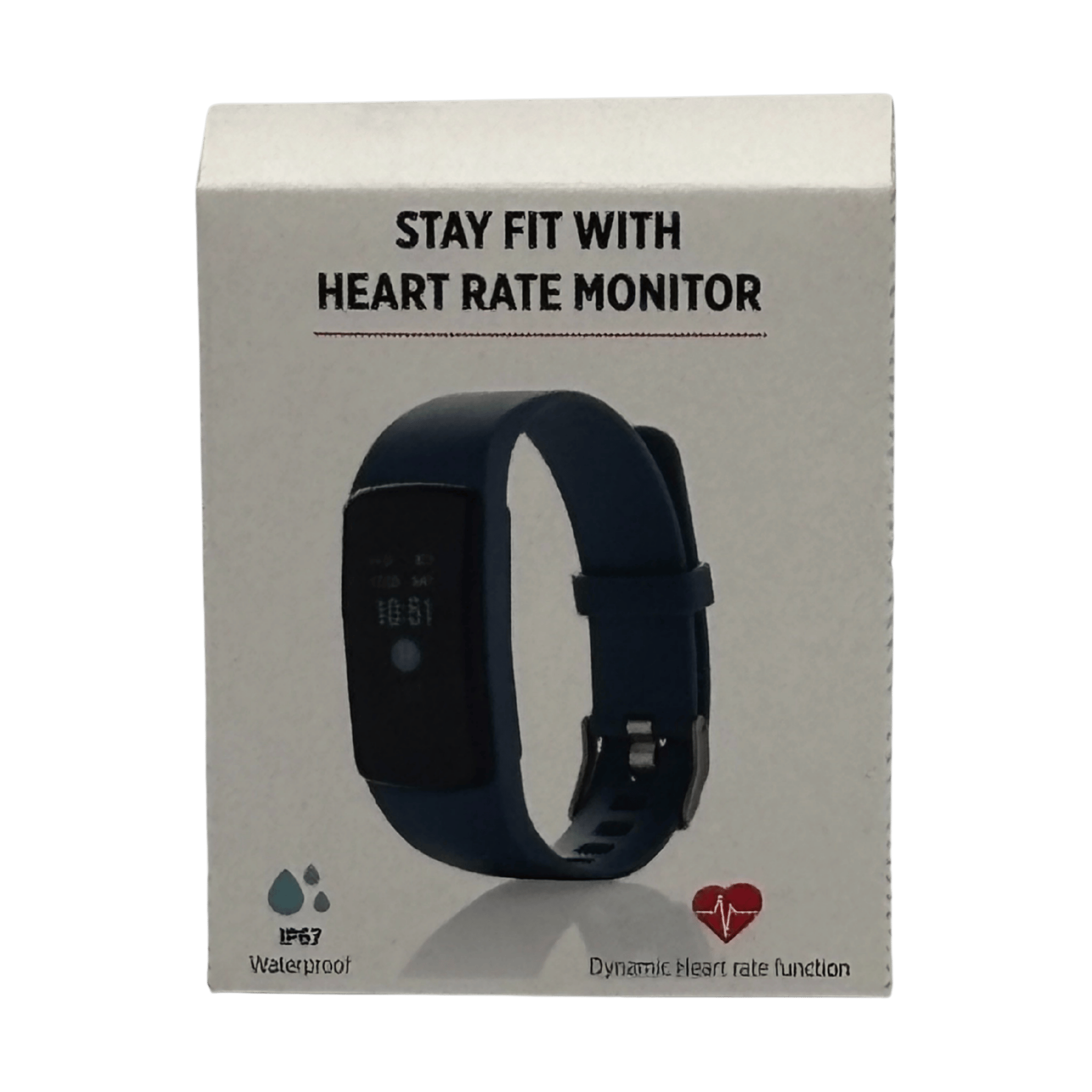 Montre connectée – Stay Fit avec moniteur de fréquence cardiaque