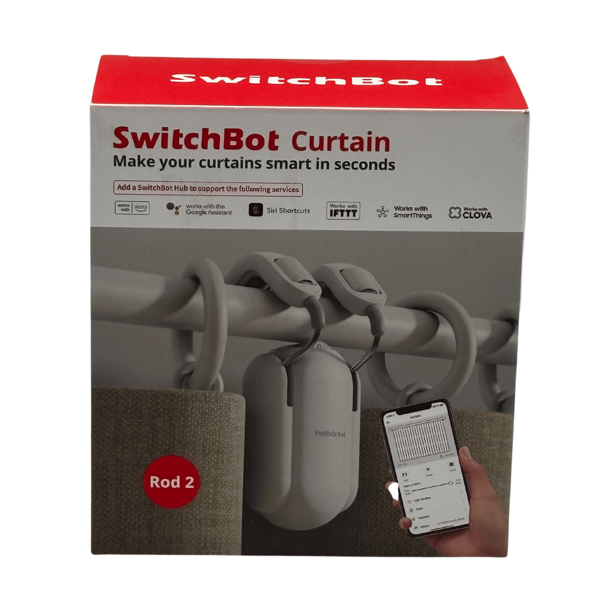 Ouvre-rideau – SwitchBot Curtain Rod 2